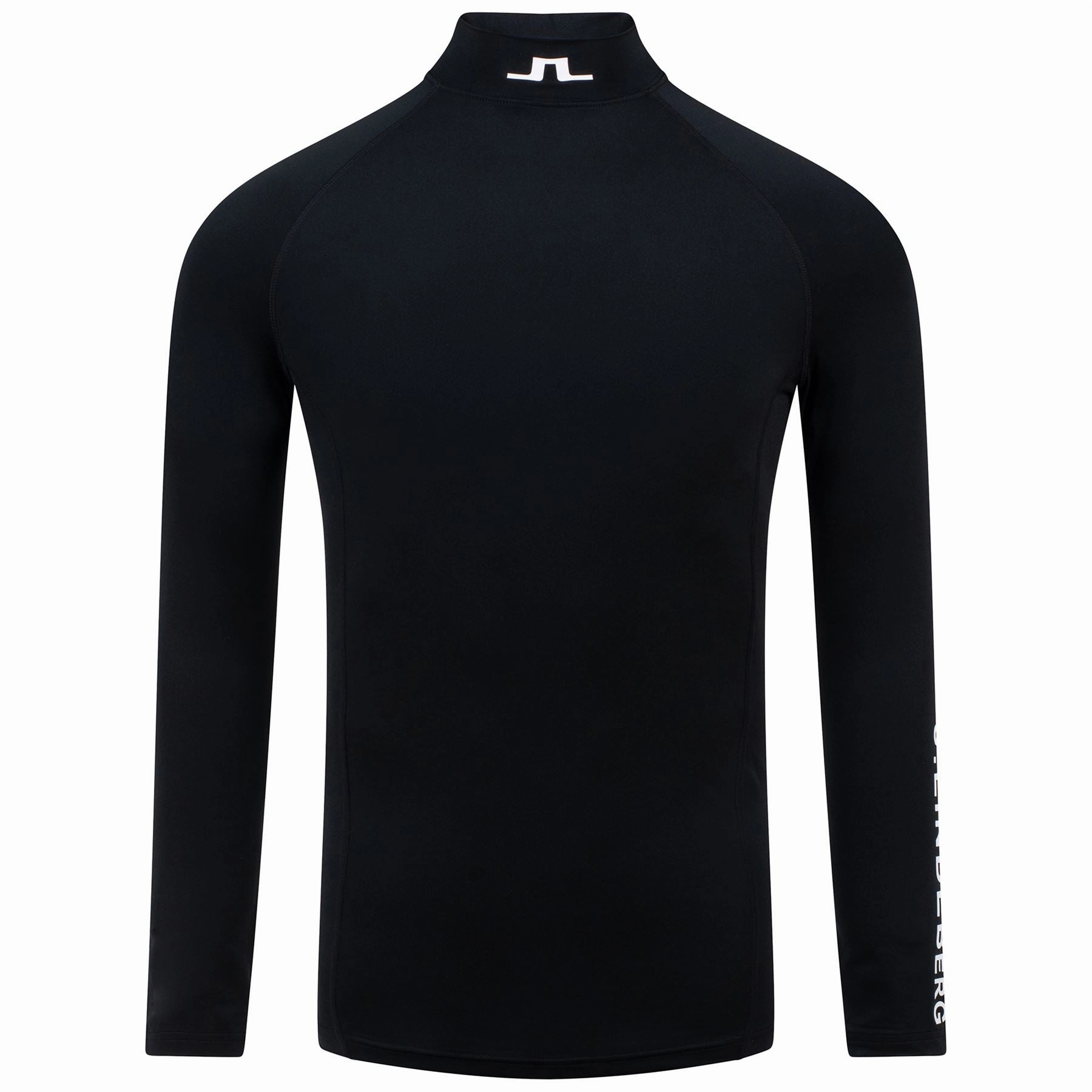 Aello Soft Compression Base Layer Black J.Lindeberg Golfwear for Men