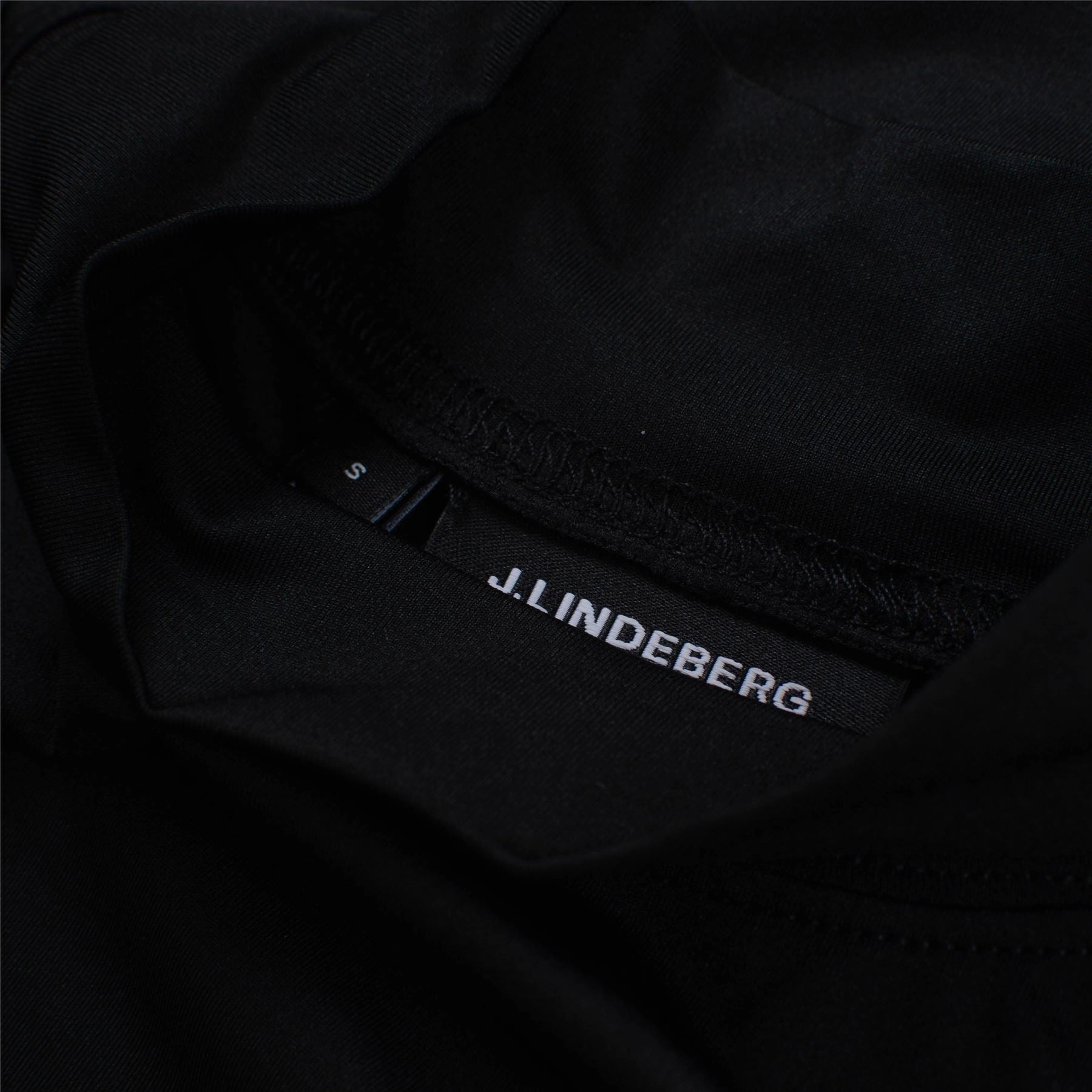 Aello Soft Compression Base Layer Black J.Lindeberg Golfwear for Men