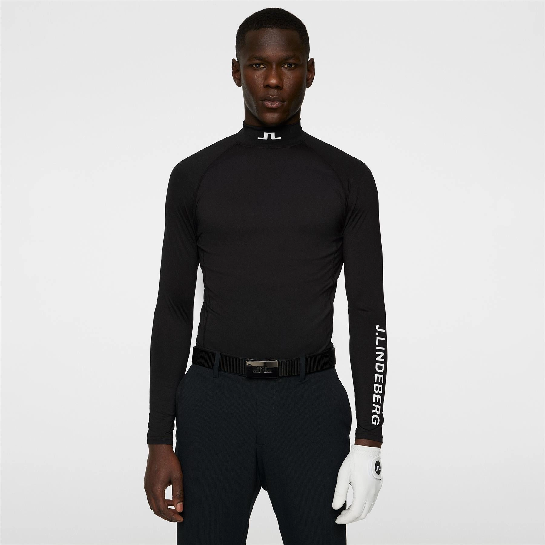 Aello Soft Compression Base Layer Black Premium J.Lindeberg menswear