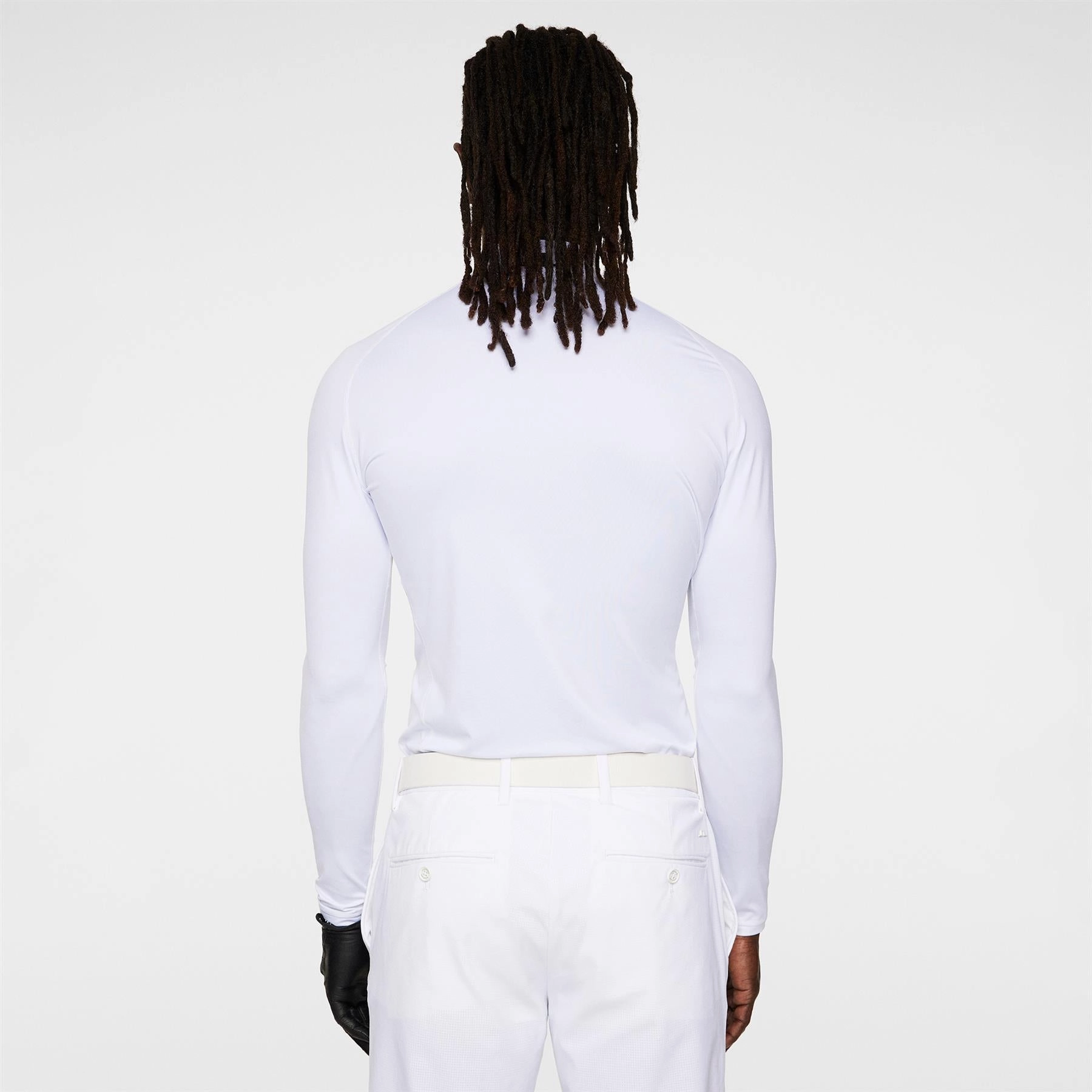 Aello Soft Compression Base Layer White J.Lindeberg Golfwear for Men