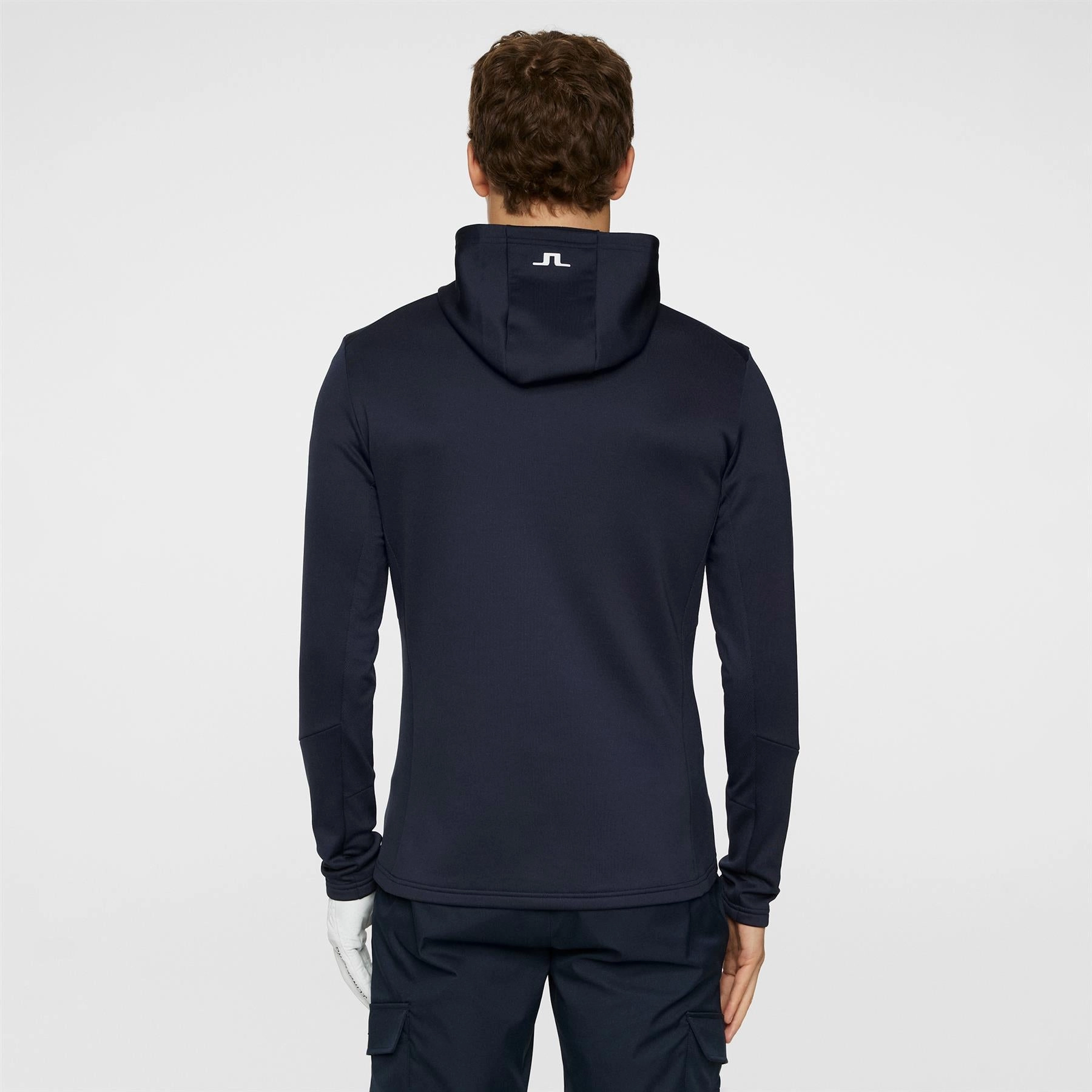 Aerial Quarter Zip Hoodie JL Navy J.Lindeberg Golfwear for Men