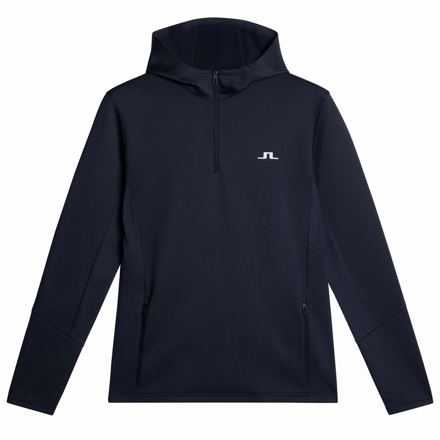 Aerial Quarter Zip Hoodie JL Navy J.Lindeberg Golfwear for Men