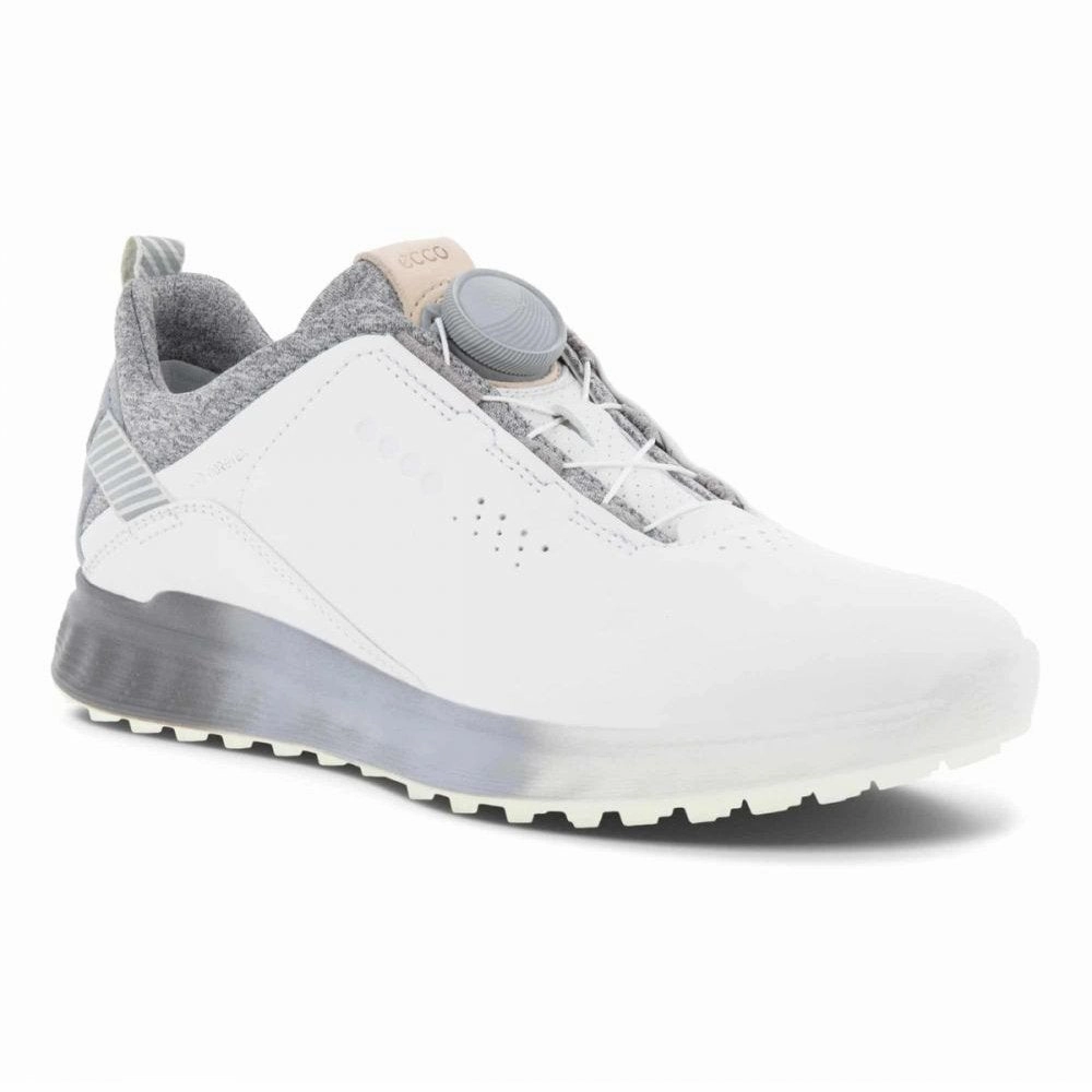 Breathable Mesh Footwear Ecco Ladies S-Three BOA Golf Shoes 102913