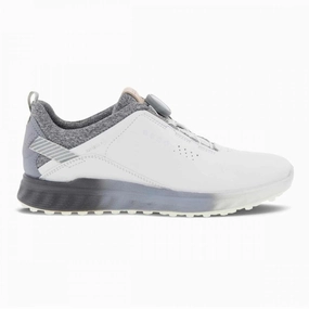 Aero Step Ecco Ladies S-Three BOA Golf Shoes 102913 Casual Kicks Arch Support Shoes, Running-Inspired Shoes