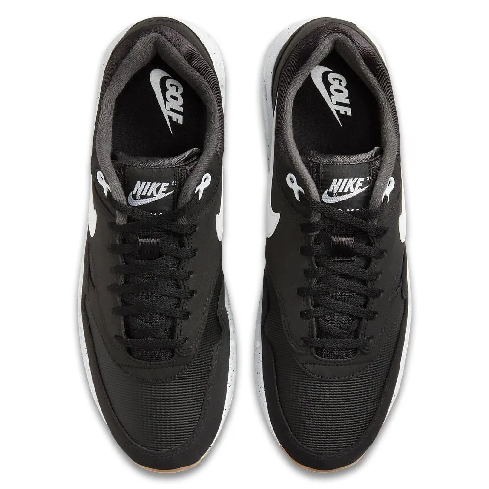 Gel Cushioned Sneakers Nike Air Max 1 '86 OG G Spikeless Golf Shoes Black/Anthracite/Gum/Brown - FW25 Unisex Slip-On Footwear