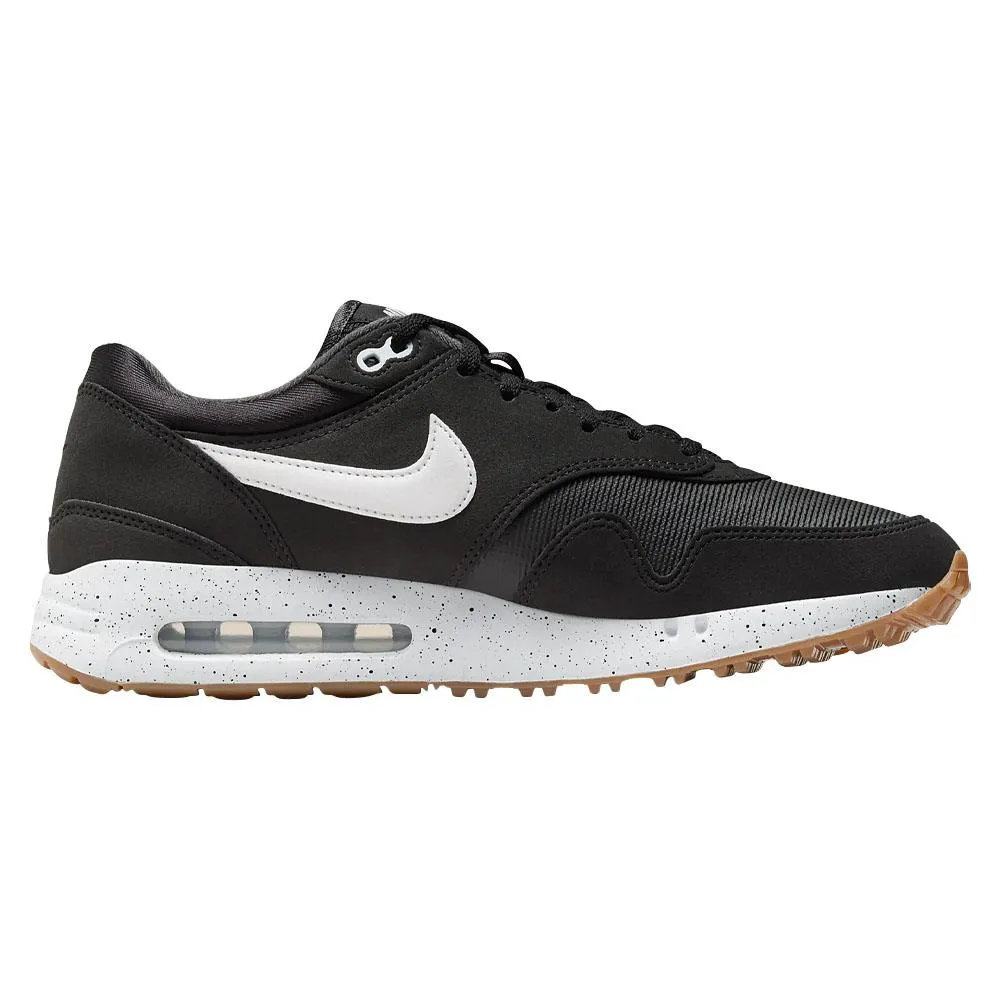 All-Day Wear Sneakers Agile Walk Nike Air Max 1 '86 OG G Spikeless Golf Shoes Black/Anthracite/Gum/Brown - FW25 Unisex Work Grip Shoes