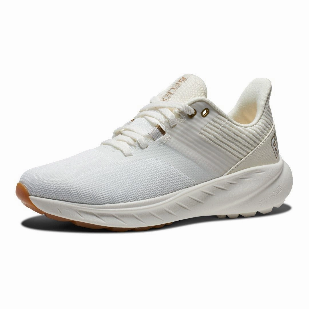 Footjoy Ladies Flex Golf Shoes 95718 Rubber Sole Shoes, Ergonomic Shoes, Active Lifestyle Shoes