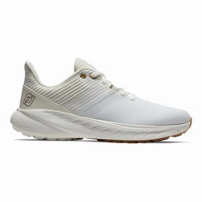 Clean Product Photo Shoes, Running-Inspired Shoes Agile Walk Footjoy Ladies Flex Golf Shoes 95718 Easy Entry Sneakers