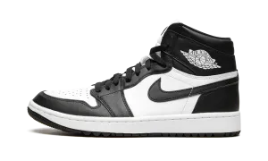 Air Jordan 1 High Golf "Black / White - Panda" Jordan golf stability shoes