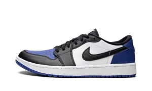 Air Jordan 1 Low G "Royal Toe" Jordan golf stability shoes