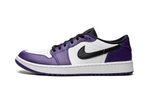 Air Jordan 1 Low Golf "Court Purple" Jordan golf stability shoes