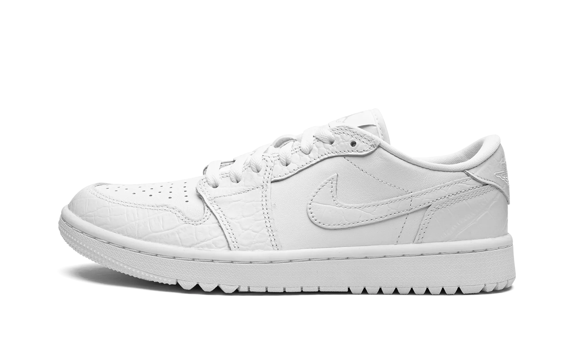 Air Jordan 1 Retro Low Golf "White Croc"