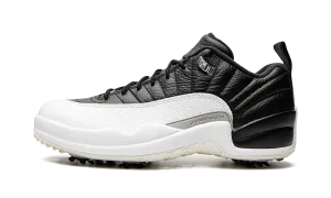 Air Jordan 12 Low Golf "Playoffs" Jordan golf stability shoes