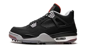 Air Jordan 4 Golf "Bred" Jordan golf stability shoes
