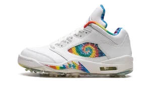 Air Jordan 5 Low Golf "Peace, Love, and Golf" Jordan golf stability shoes