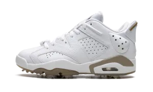 Air Jordan 6 Low Golf "White Khaki" Jordan golf stability shoes