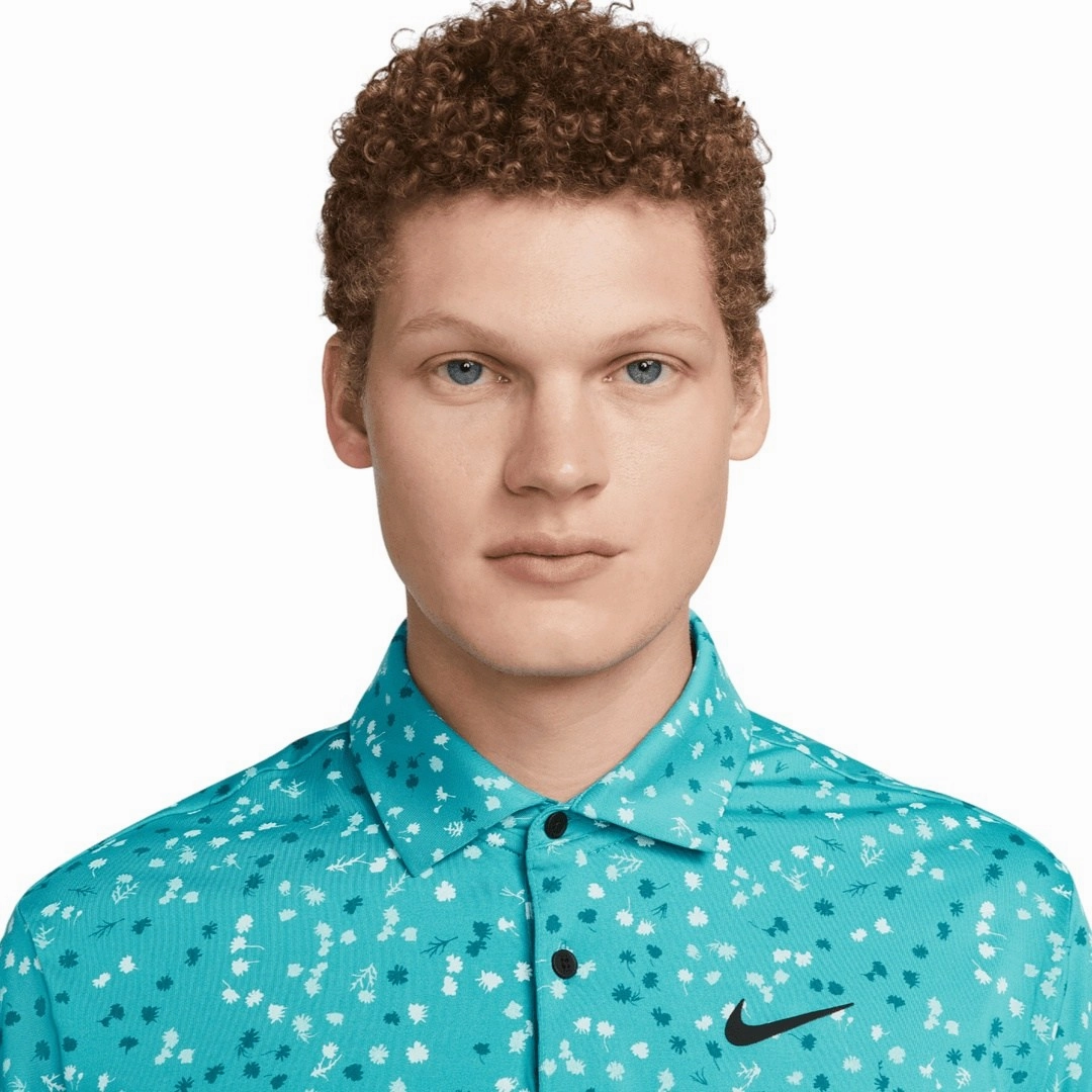 junior fashion outfit Nike DRI-FIT Tour Floral Golf Shirt DX6089