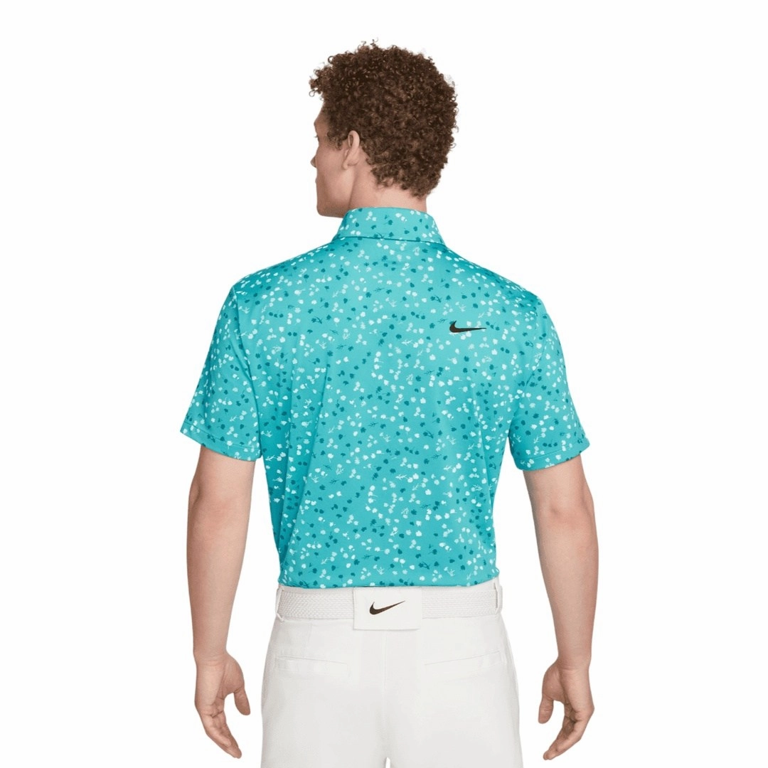 Nike DRI-FIT Tour Floral Golf Shirt DX6089 women's modest fashion, stretchable fabric outfit, women's gym apparel