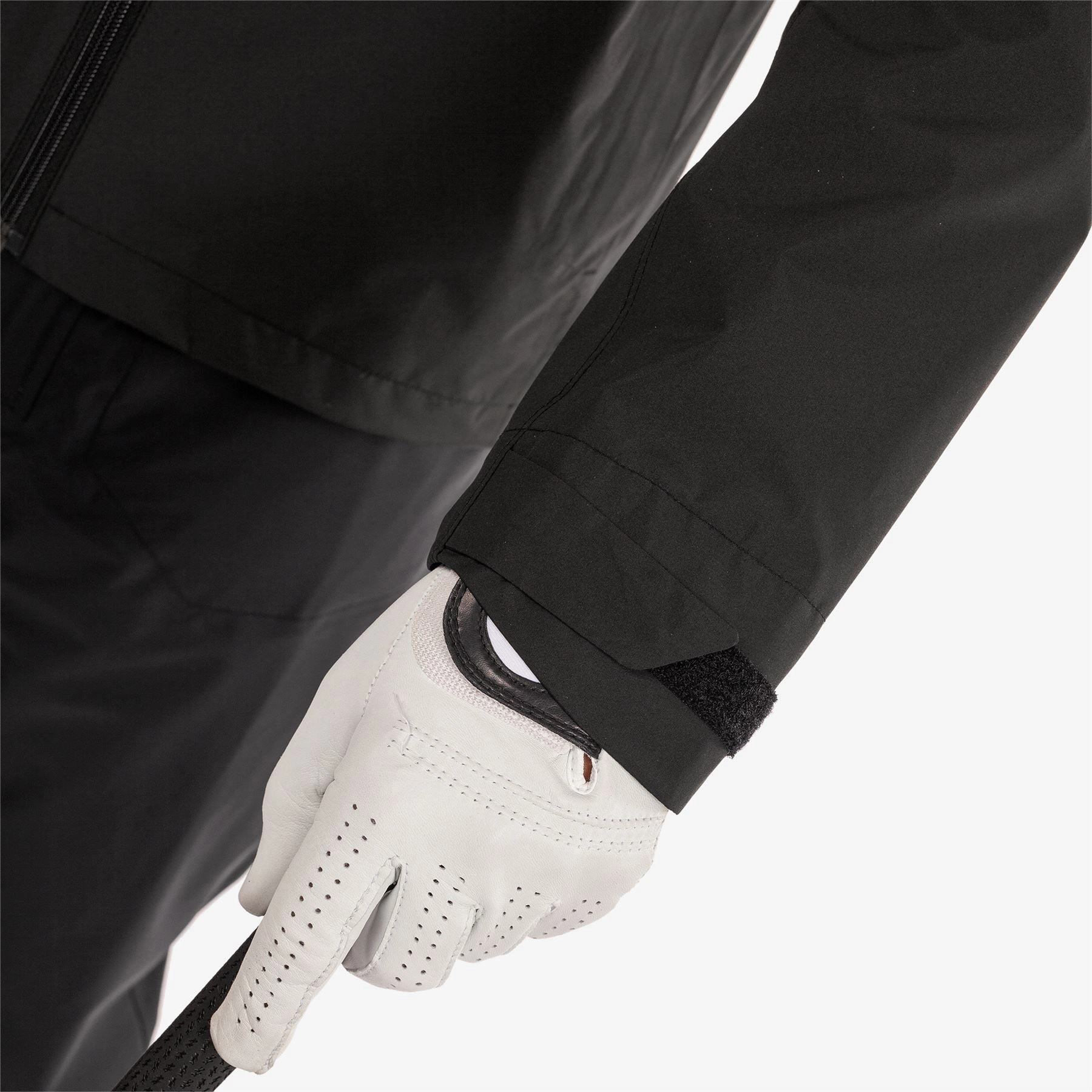 Akron PERTEX Waterproof Jacket Black Galvin Green Men's Apparel