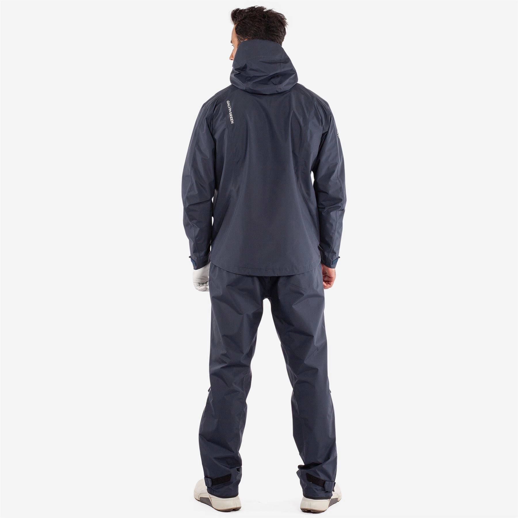 Akron PERTEX Waterproof Jacket Navy Galvin Green Men's Apparel