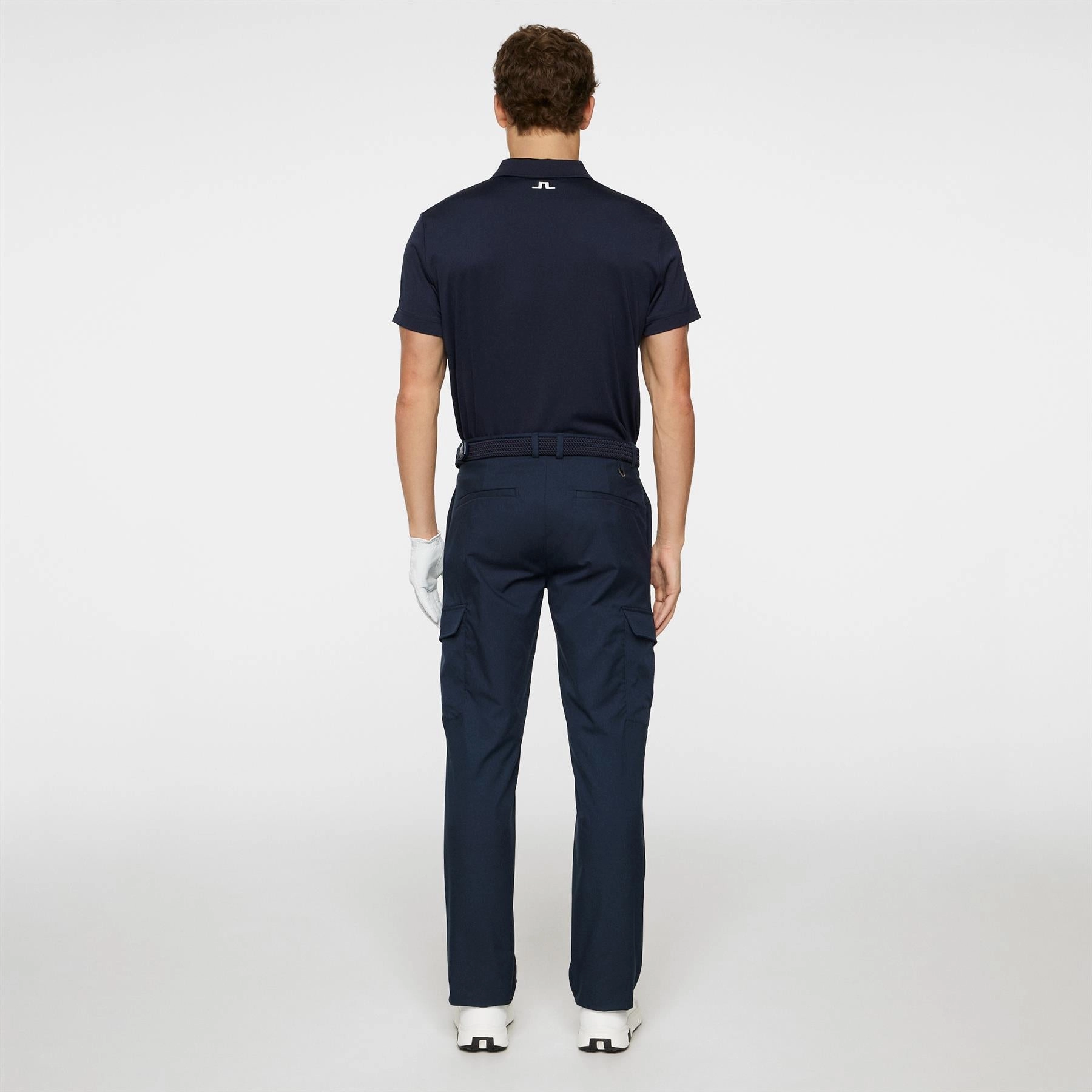 Aksel Soft Twill Cargo Trousers JL Navy J.Lindeberg Golfwear for Men