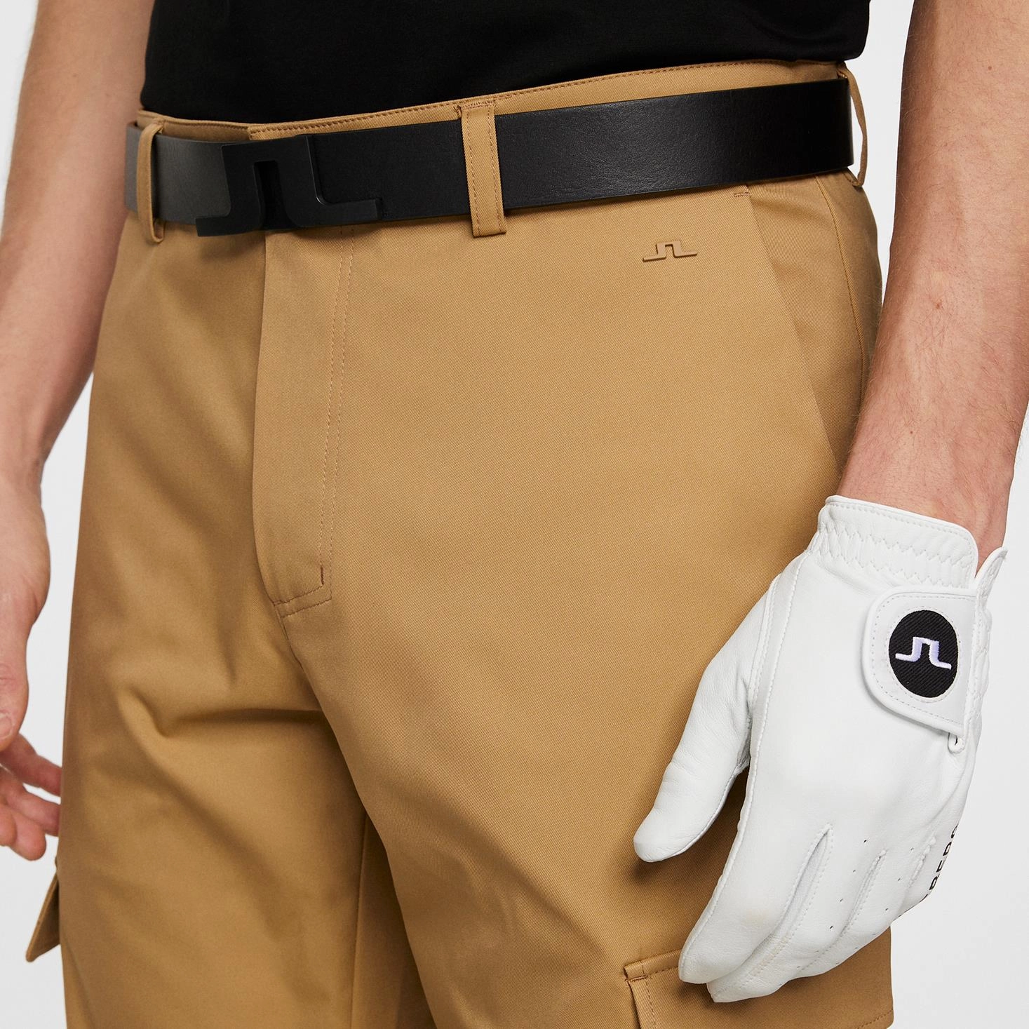 Aksel Soft Twill Cargo Trousers Tigers Eye J.Lindeberg Golfwear for Men