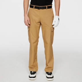 Aksel Soft Twill Cargo Trousers Tigers Eye Premium J.Lindeberg menswear