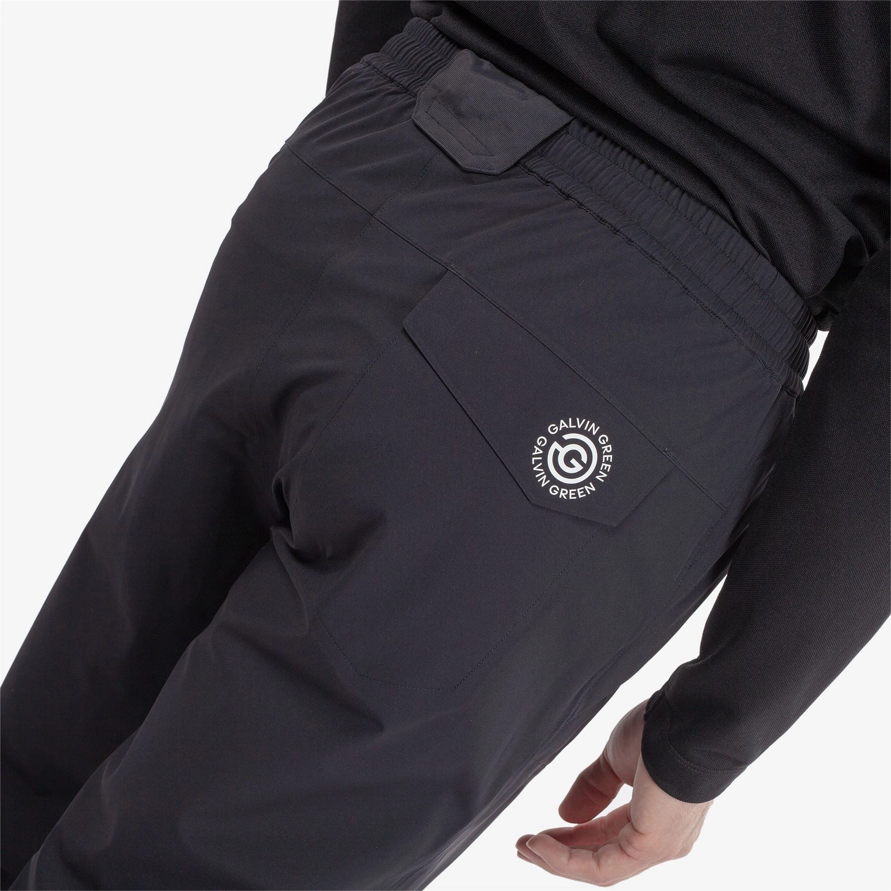 Alan PERTEX Waterproof Trousers Black Galvin Green Men's Apparel