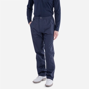 Alan PERTEX Waterproof Trousers Navy Galvin Green men's golf outerwear