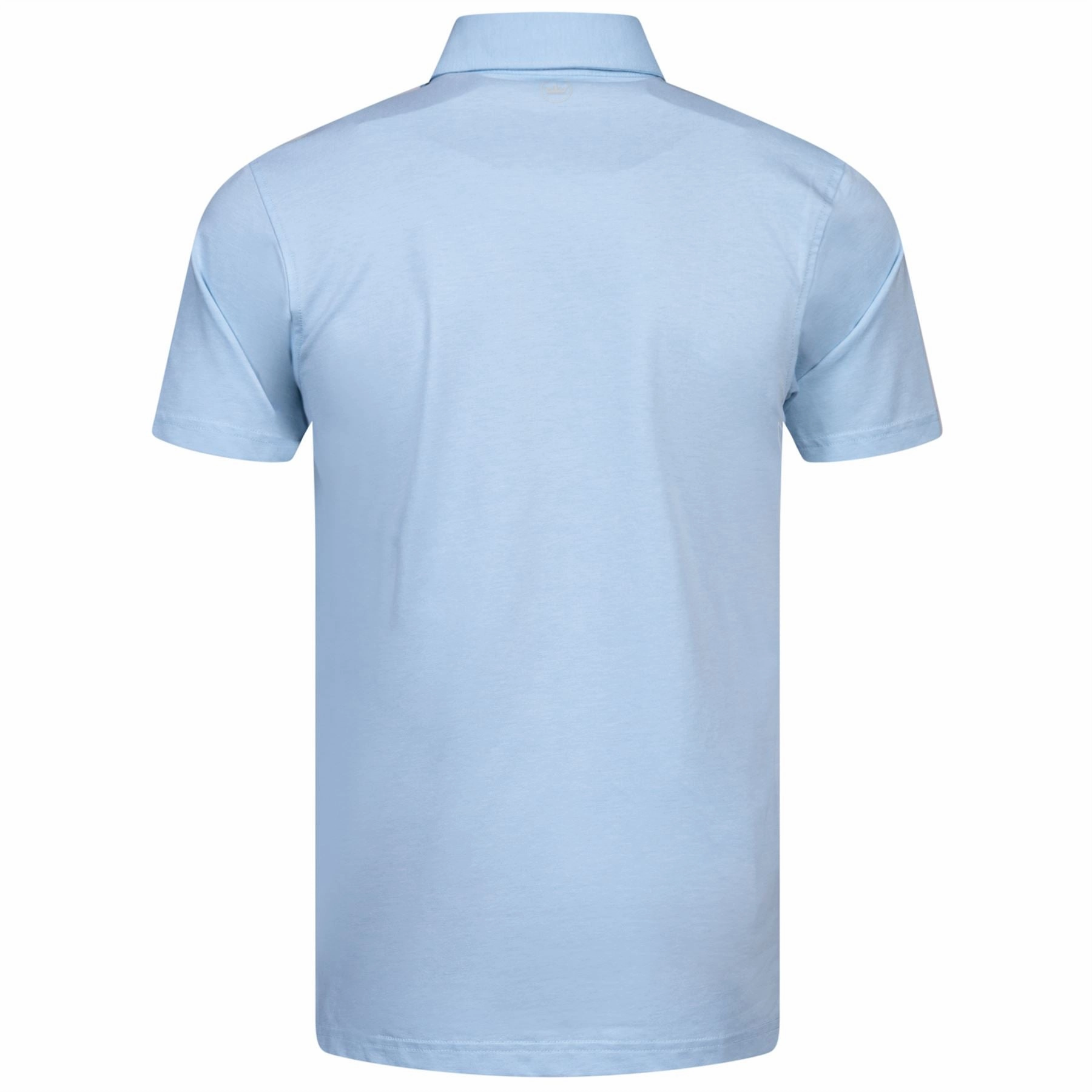 Albatross Cotton Blend Pique Polo Blue Frost Peter Millar Menswear Collection