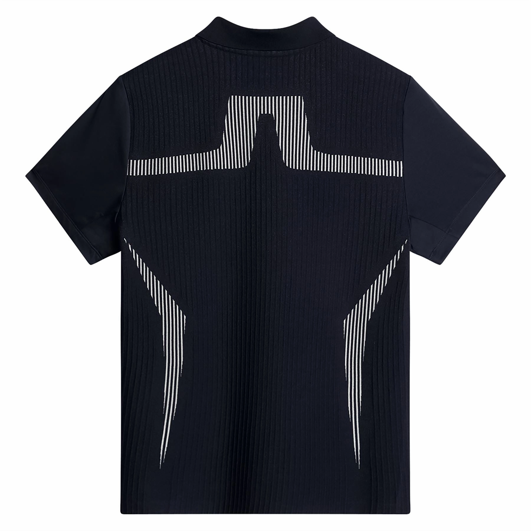 Aleks Hybrid Knit Polo JL Navy J.Lindeberg Golfwear for Men