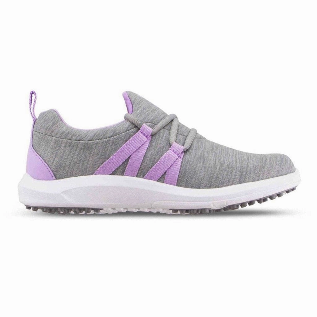 All Comfort New Footjoy Women's FJ Leisure Slip on Golf Shoes - Gray/Purple Size 7.5 MSP$100 Retro Casual Sneakers Foam Midsole Shoes