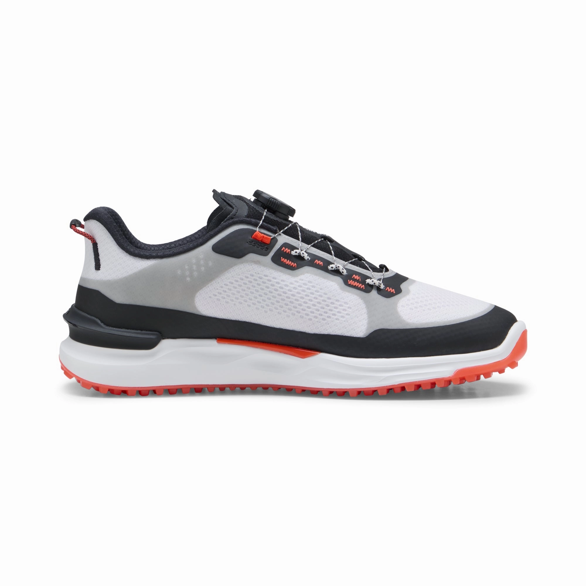 Beach Footwear Puma Men's Ignite Elevate 2 Disc Spikeless Golf Shoes - Puma White/Puma Black All-Day Wear Shoes