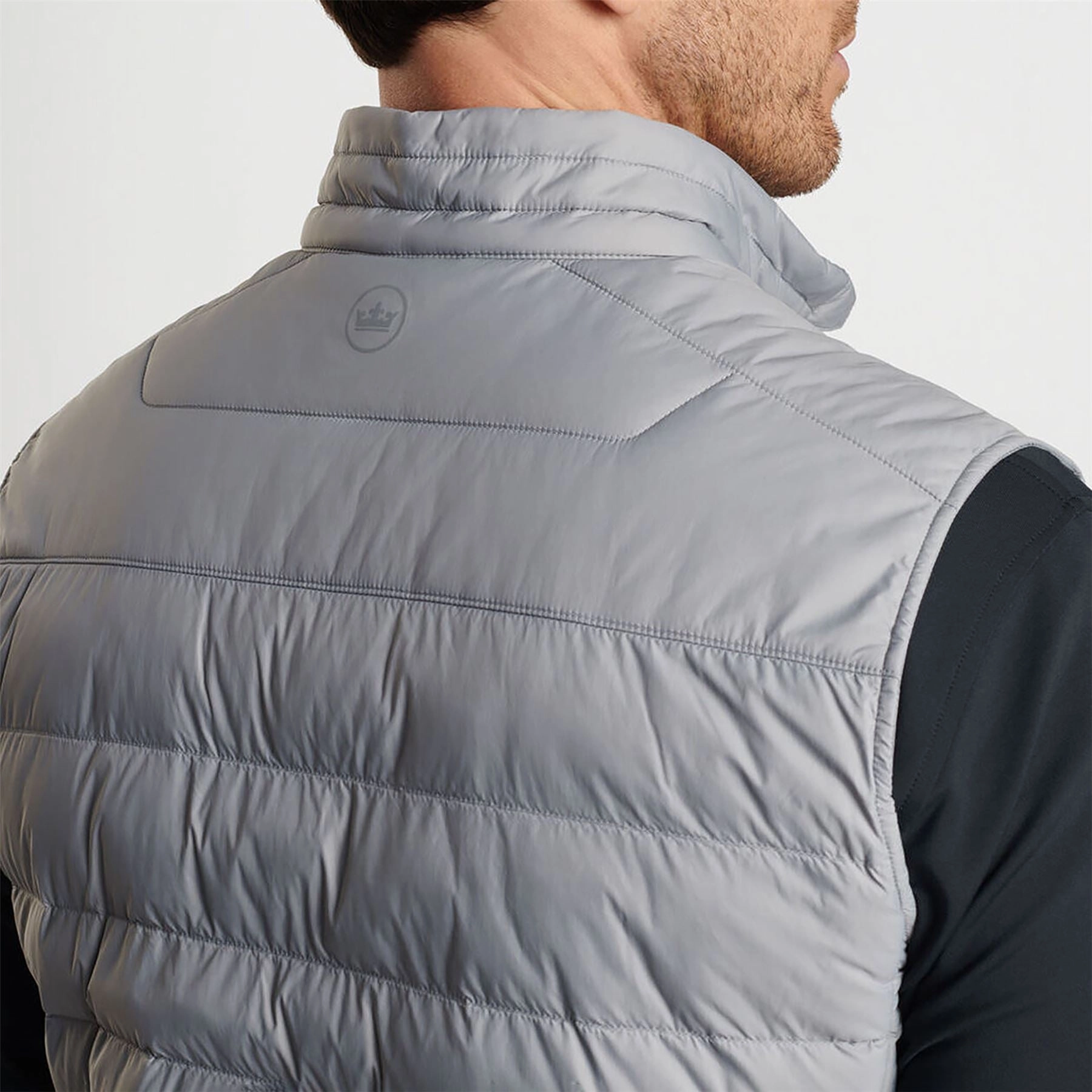 All Course Vest Gale Grey Peter Millar Menswear Collection