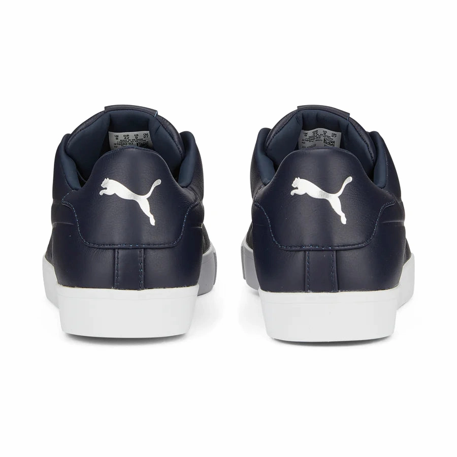 Puma Fusion Classic Golf Shoes 376982 Shoes On Plain Background, Running Sneakers, Neutral Tone Shoes