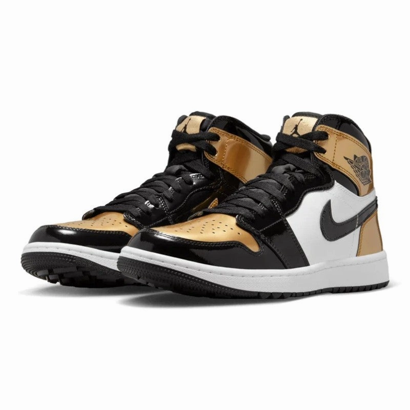 Traction Sole Shoes, Beach Footwear, Trail Running Shoes Nike Golf Air Jordan 1 High G Shoes DQ0660