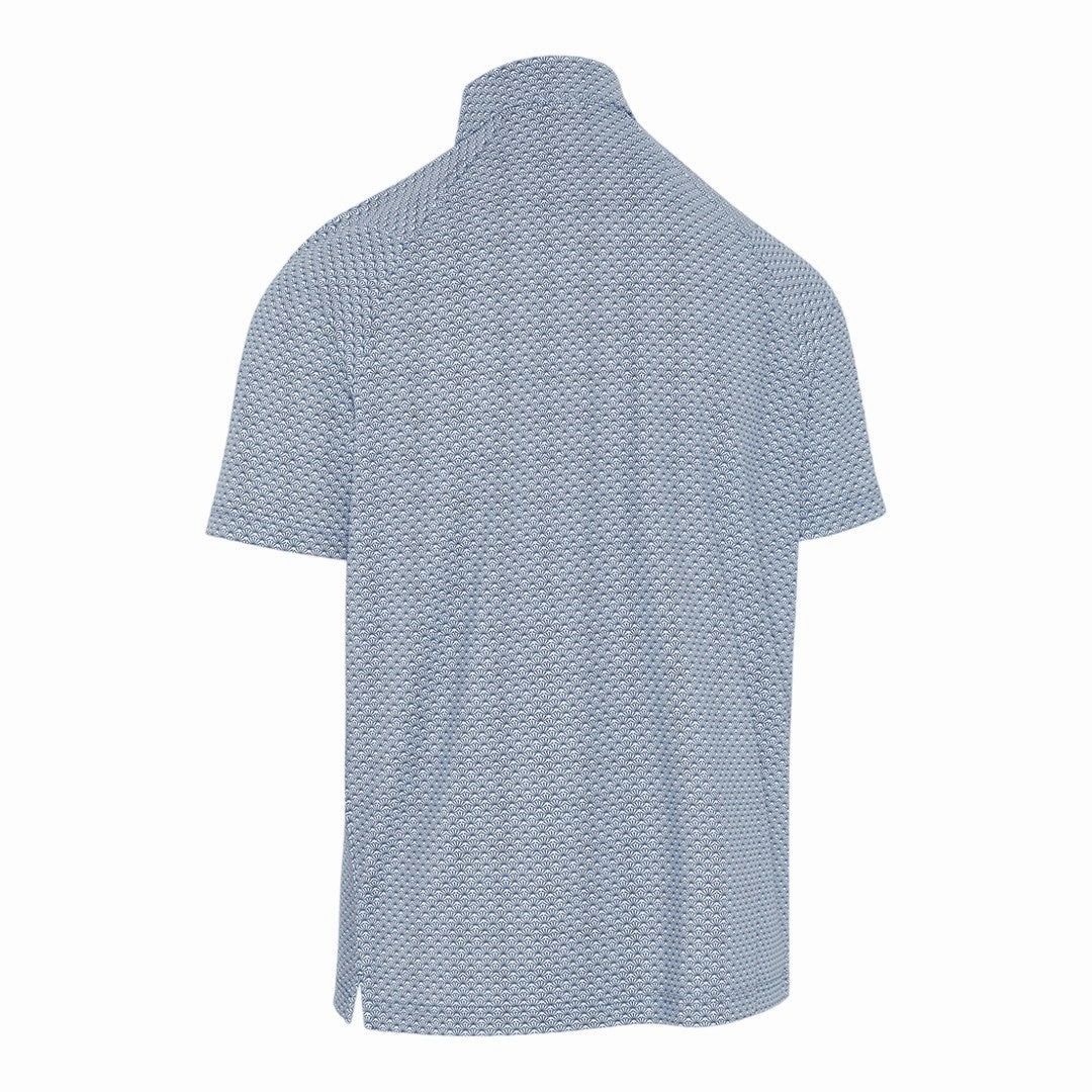 women's sporty leggings Callaway All Over Trademark Print Golf Shirt CGKFD052