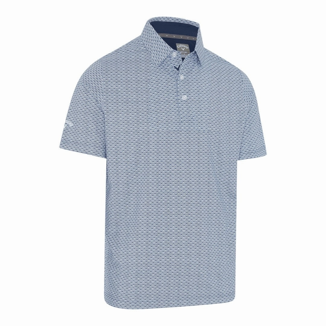 athleisure fashion All-Purpose Top Callaway All Over Trademark Print Golf Shirt CGKFD052 Comfy Wear