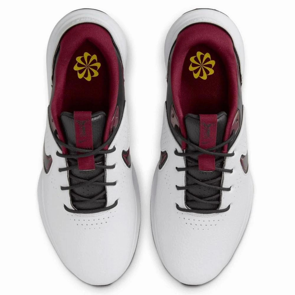 Nike Victory Pro 3 Golf Shoes White/Black/Lightning/Team Red - FW24 Unisex Streetwear Sneakers