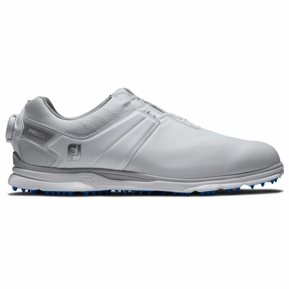 All-Weather Trail Shoes FootJoy Pro SL BOA Golf Shoes 53078 Track Move Flexible Walking Shoes, Flexible Trainers, Clean Look Sneakers