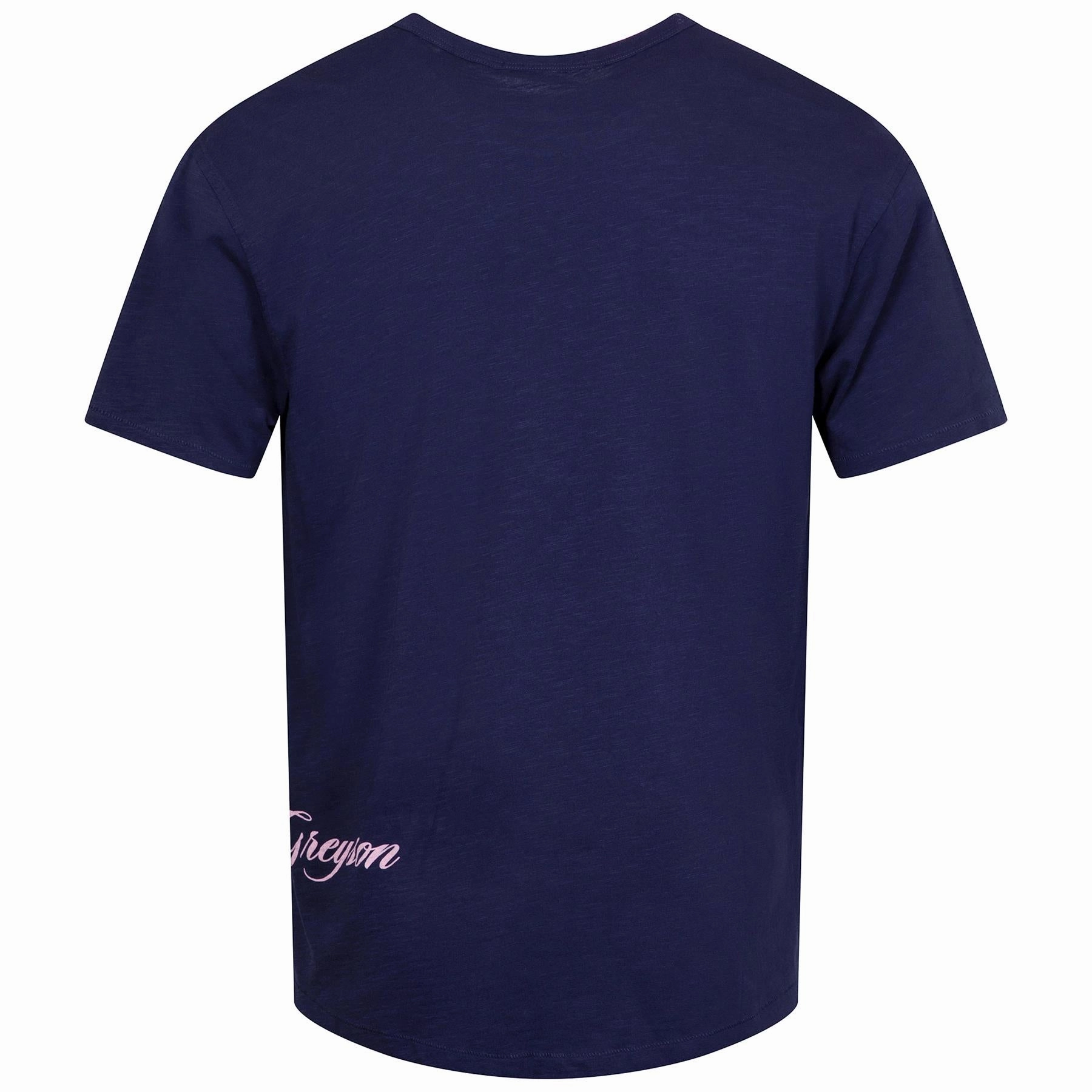 Alpha Slub T-Shirt Maltese Blue Greyson Men's Clothing
