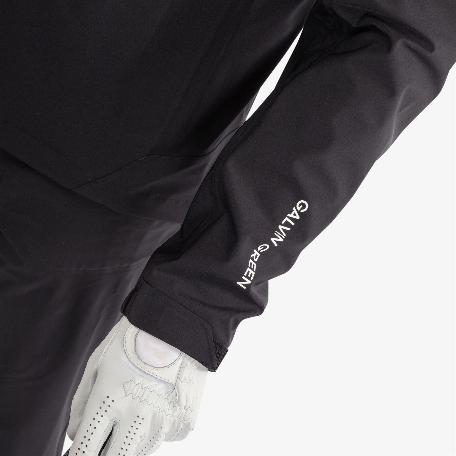 Ames PERTEX Waterproof Jacket Black/White Galvin Green Men's Apparel