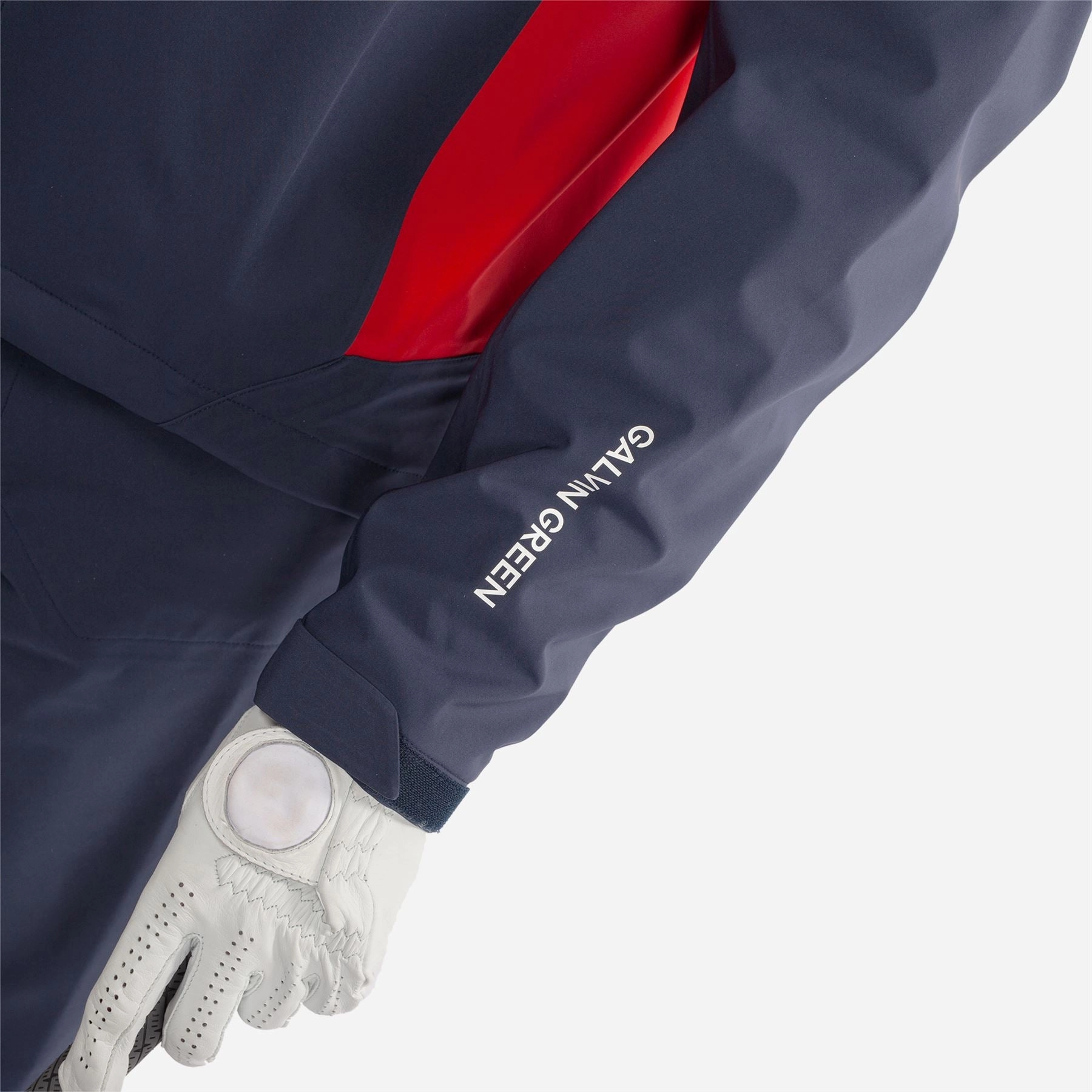 Ames PERTEX Waterproof Jacket Navy/Red Galvin Green Men's Apparel