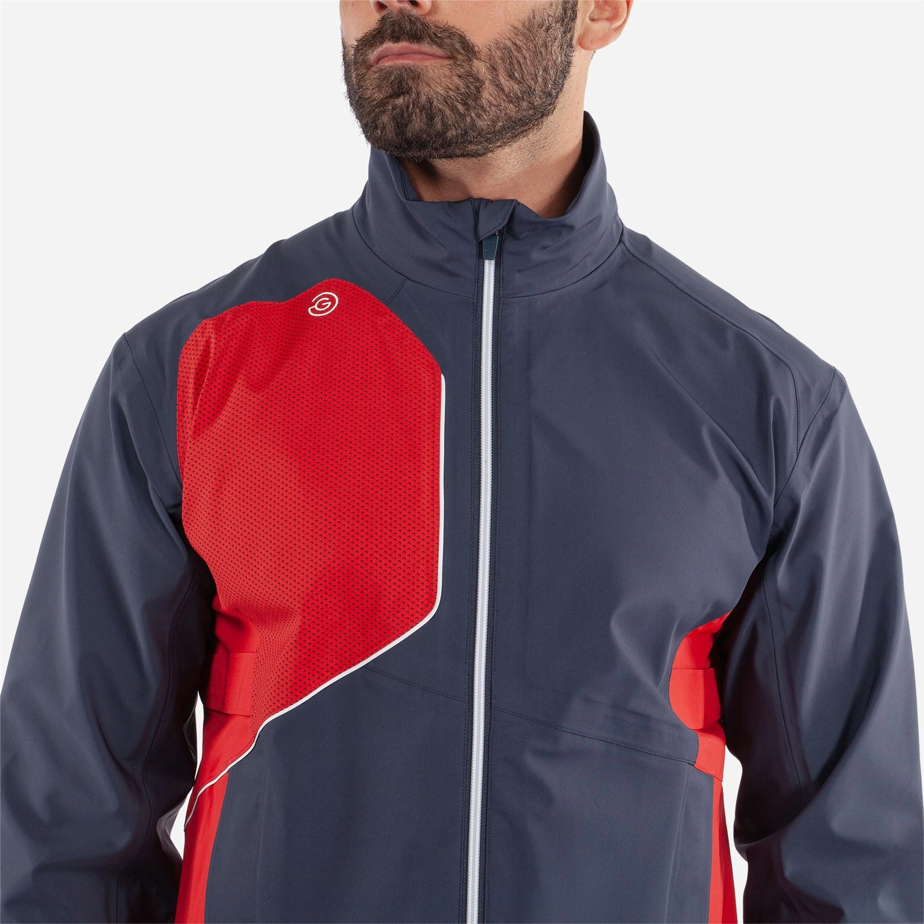 Ames PERTEX Waterproof Jacket Navy/Red Galvin Green Men's Apparel