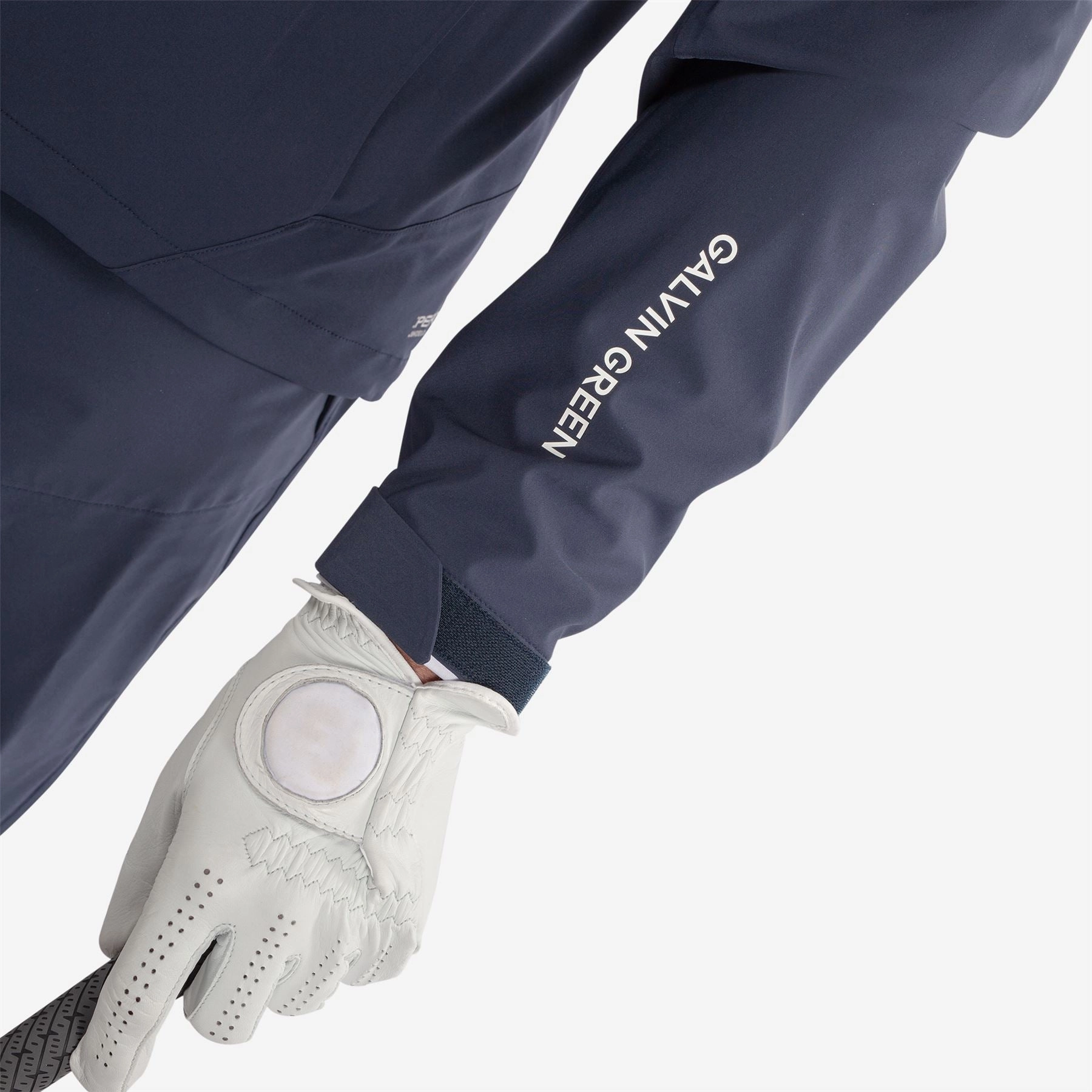 Ames PERTEX Waterproof Jacket Navy/White Galvin Green Men's Apparel