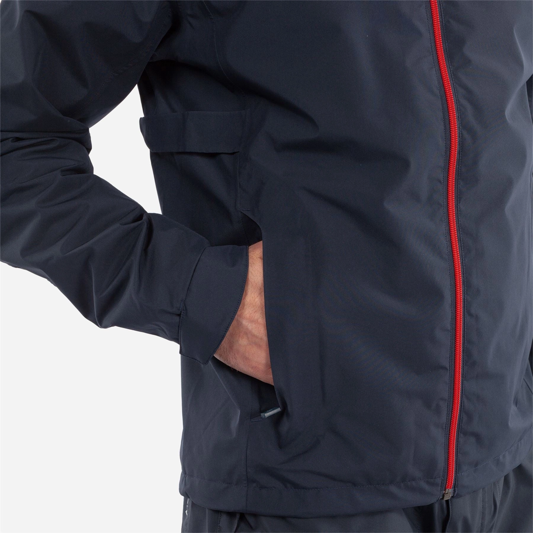 Anton GORE-TEX Waterproof Jacket Navy/Red Galvin Green Men's Apparel