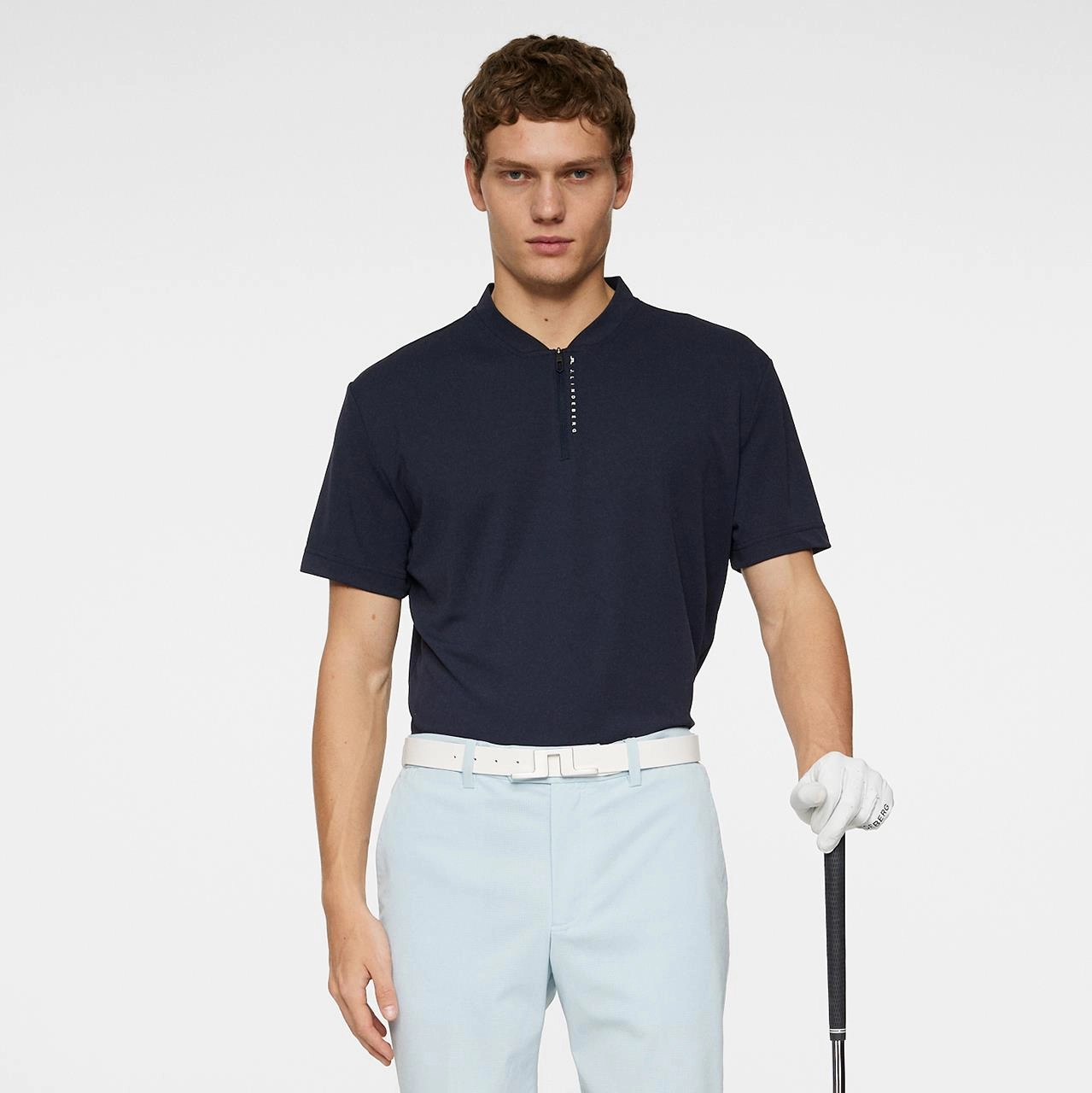 Anton Polo JL Navy J.Lindeberg Golfwear for Men
