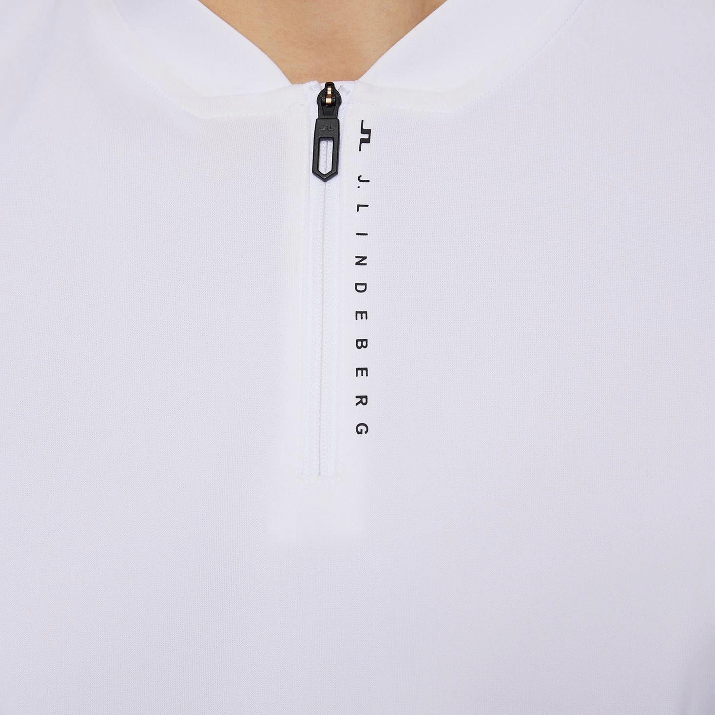 Anton Polo White J.Lindeberg Golfwear for Men