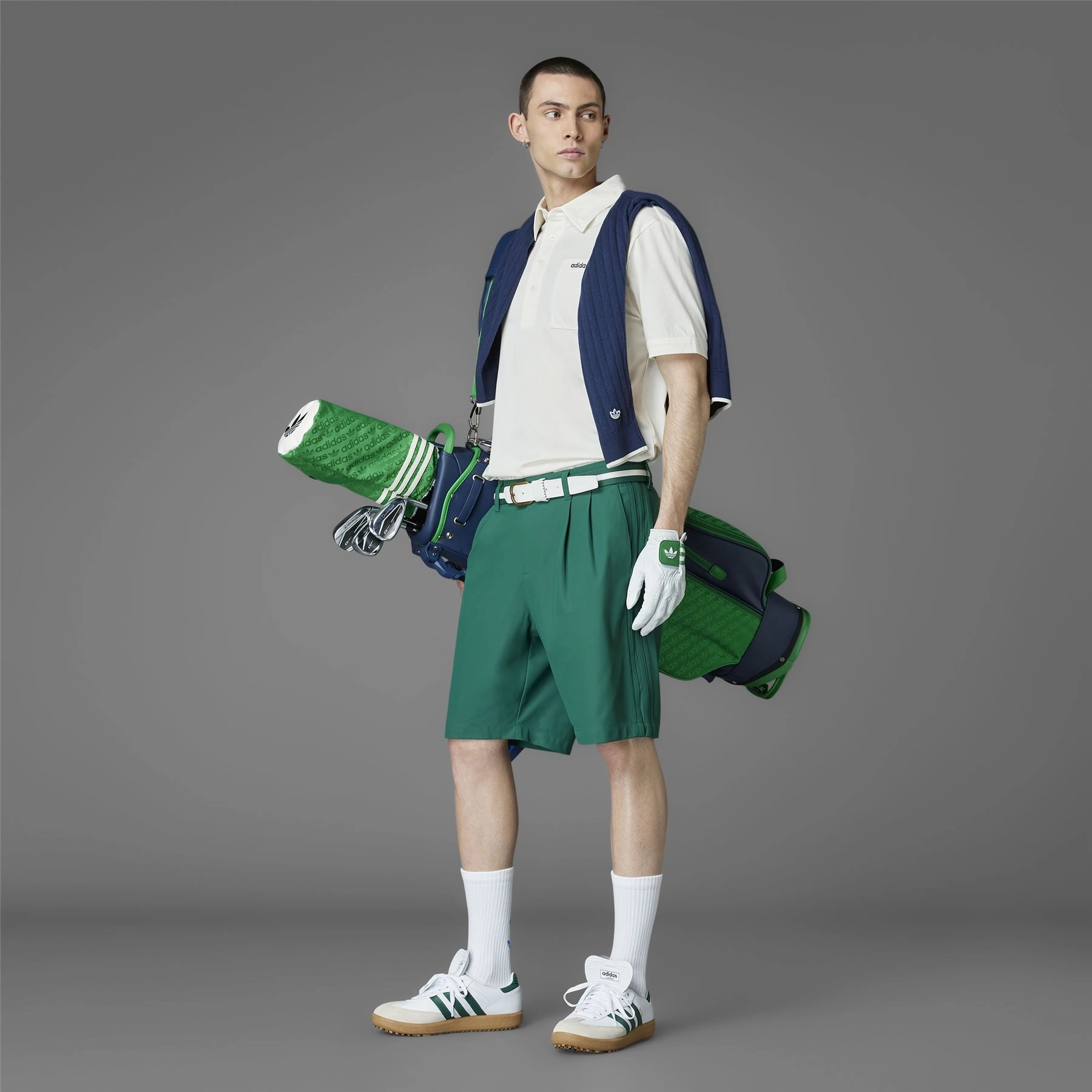 Archive Pocket Polo Chalk White Adidas Men's Apparel