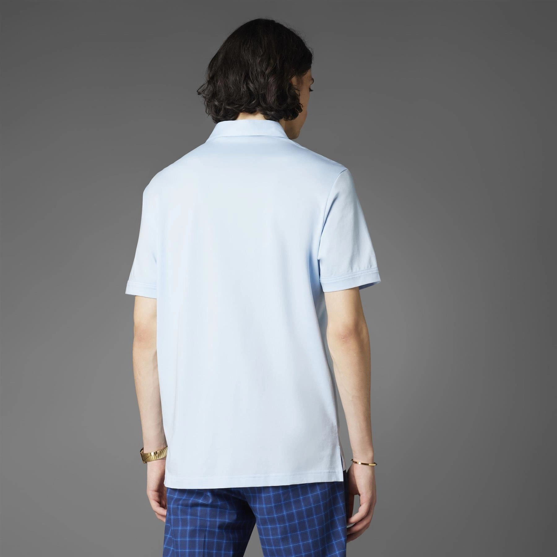 Archive Pocket Polo Clear Sky Adidas Men's Apparel